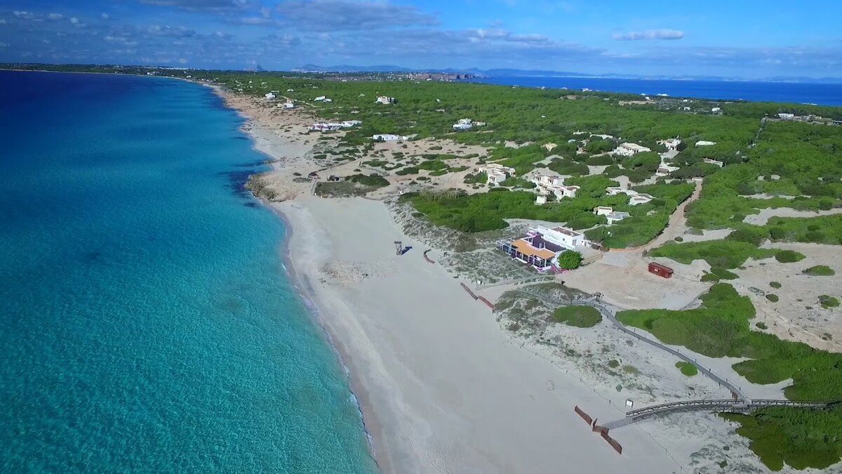 Playa paradisíaca de Formentera